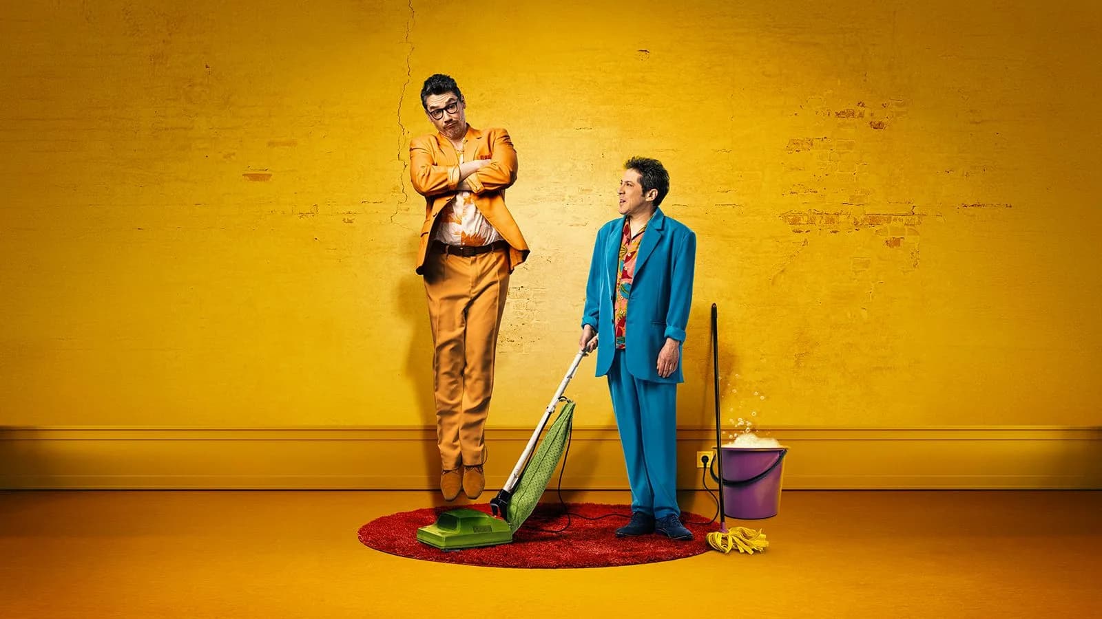 פוסטר ההצגה הזוג המוזר