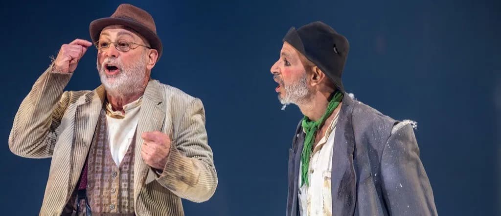 פוסטר ההצגה מחכים לגודו