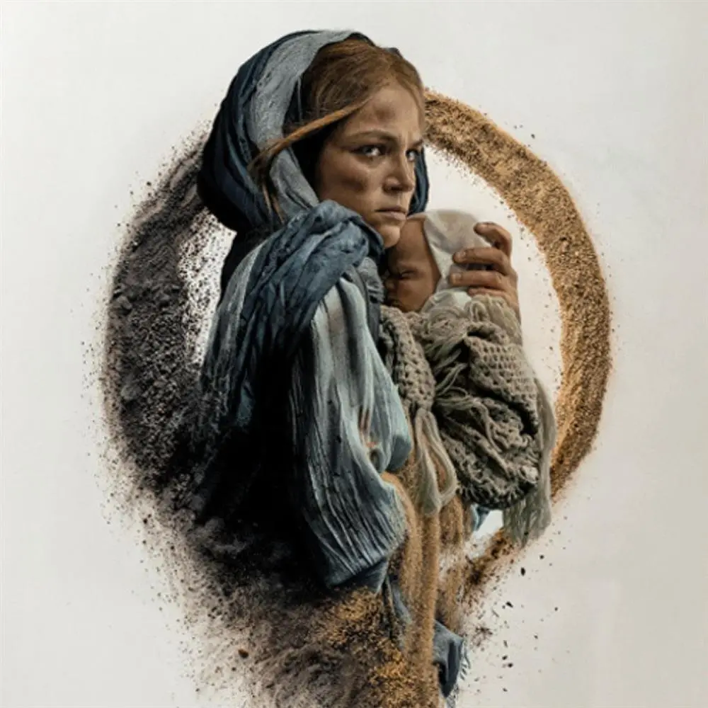 פוסטר ההצגה מעגל הגיר הקווקזי