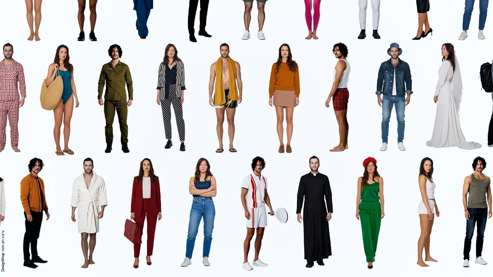 פוסטר ההצגה משתגעים מאהבה